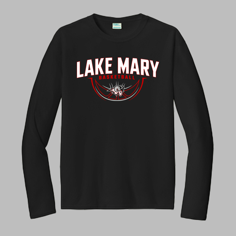 Lake Mary Basketball Hoop Longsleeve