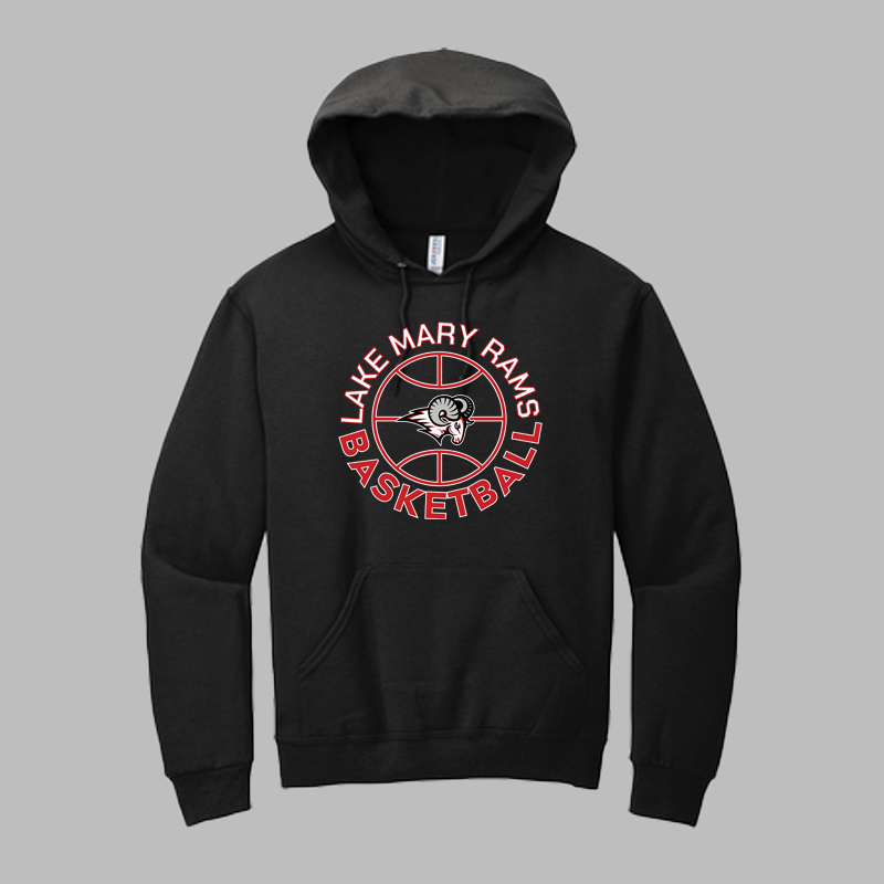 Lake Mary Baskeball Circle Hoodie
