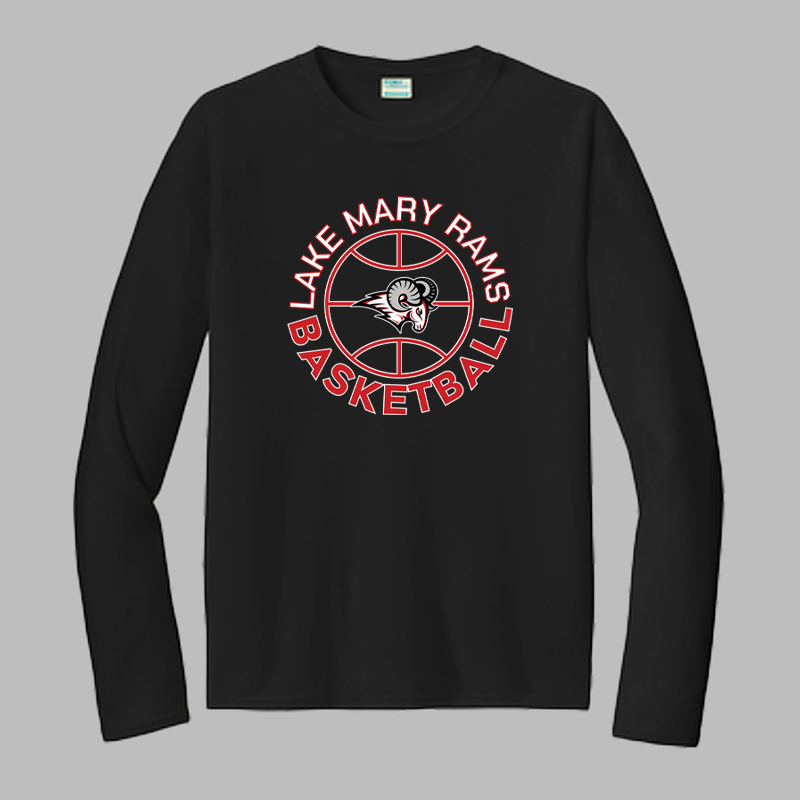 Lake Mary Basketball Circle Longsleeve