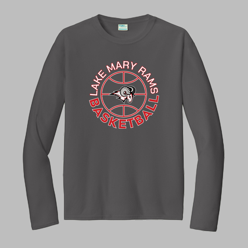 Lake Mary Basketball Circle Longsleeve