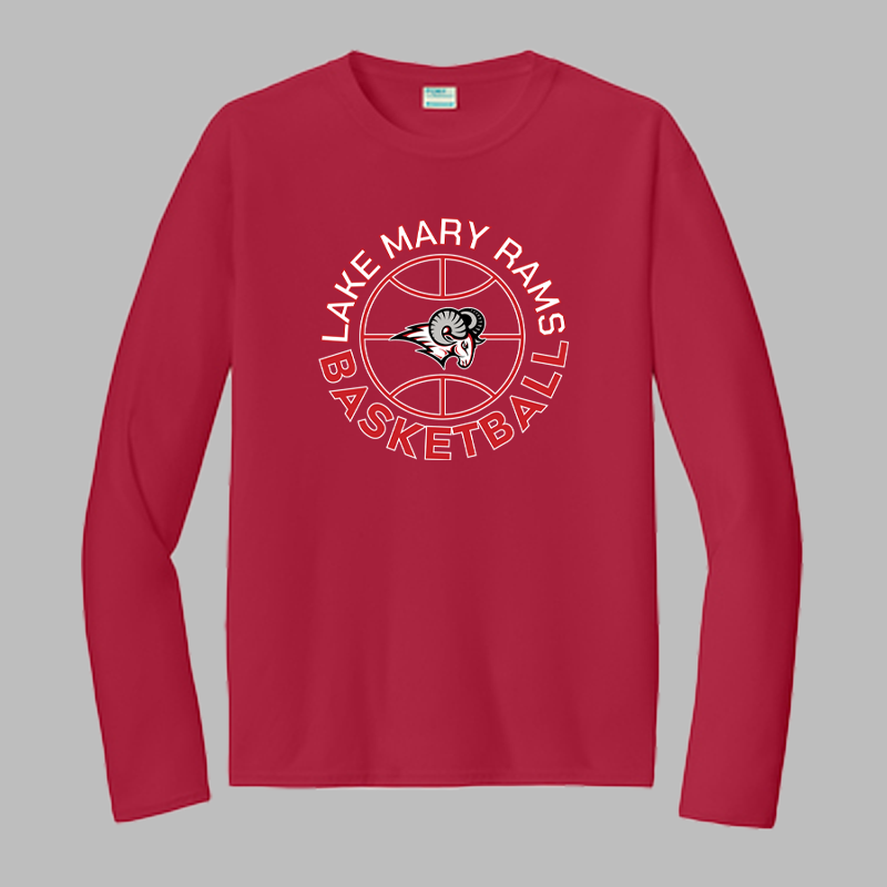 Lake Mary Basketball Circle Longsleeve