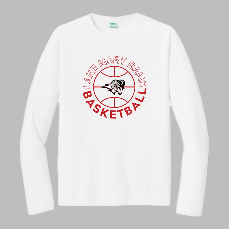 Lake Mary Basketball Circle Longsleeve