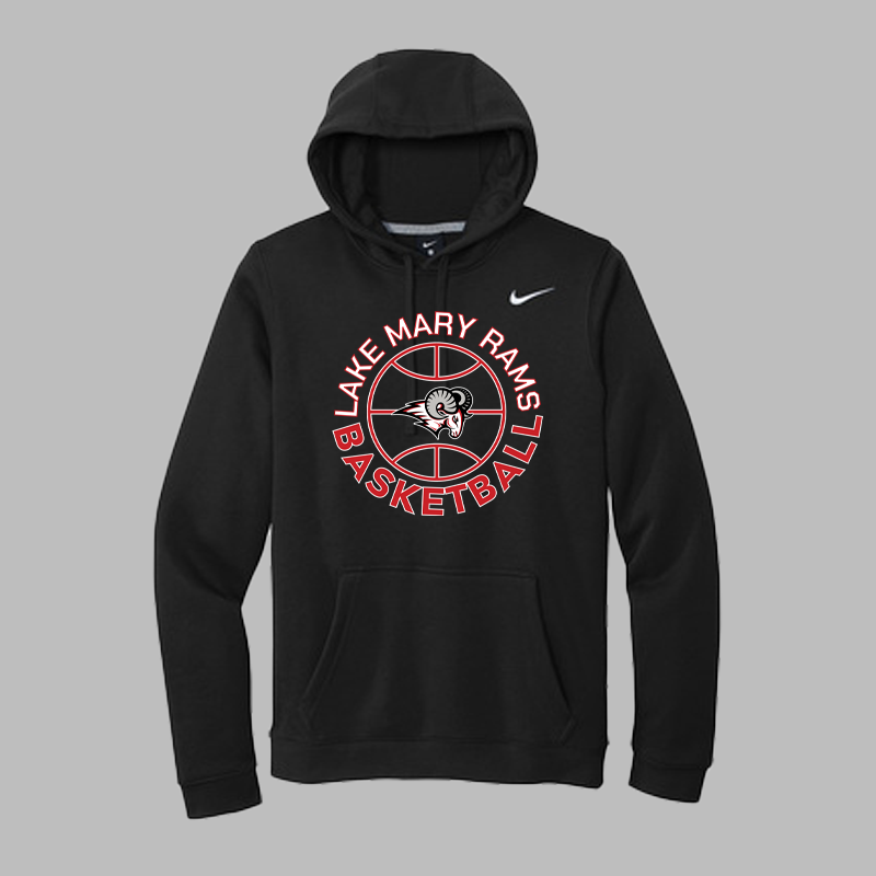 Lake Mary Baskeball Circle Nike Hoodie