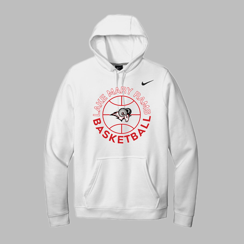 Lake Mary Baskeball Circle Nike Hoodie
