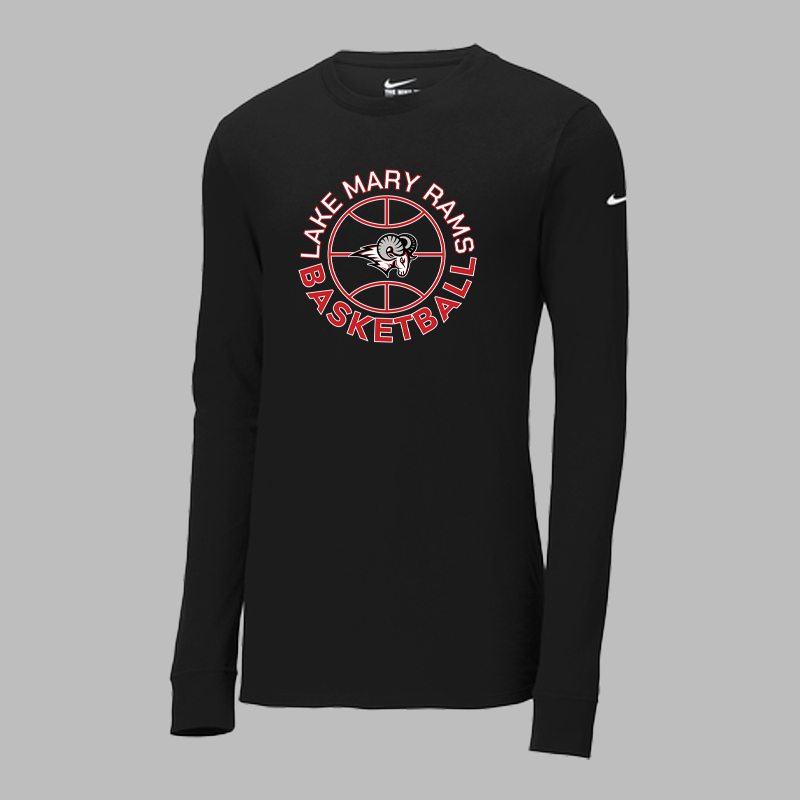 Lake Mary Basketball Circle Longsleeve