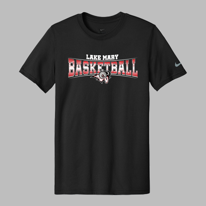 Lake Mary Basketball Banner Tee