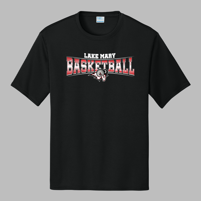 Lake Mary Basketball Banner Tee