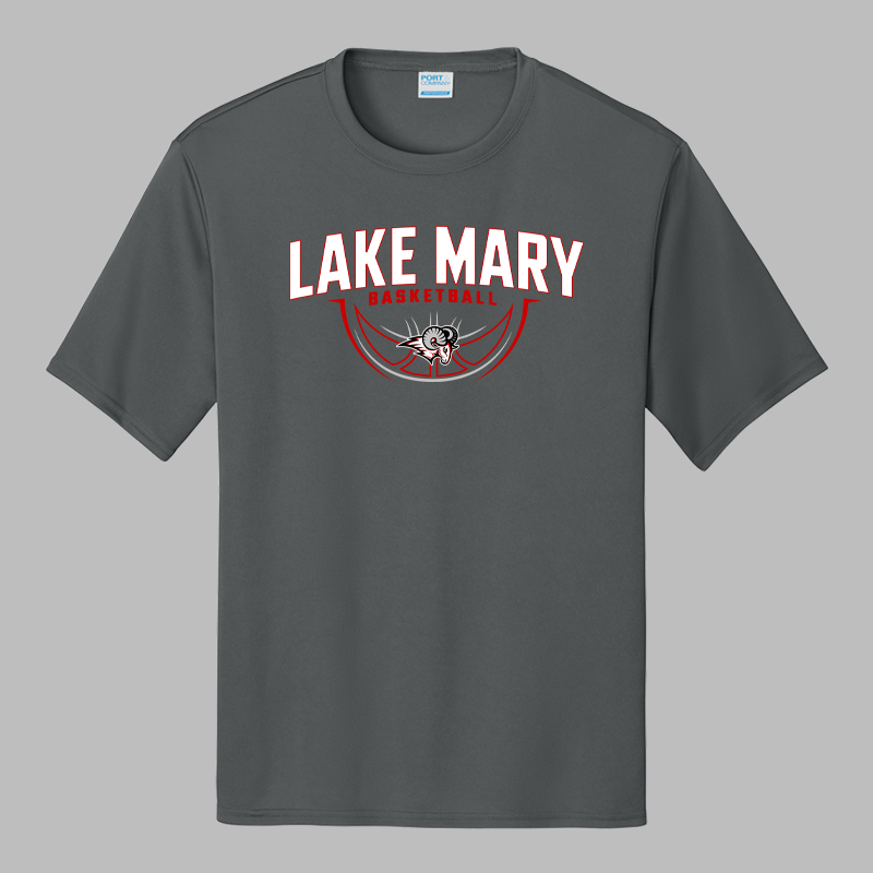 Lake Mary Basketball Hoop Tee