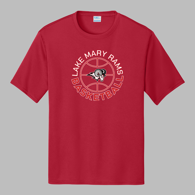 Lake Mary Basketball Circle Tee