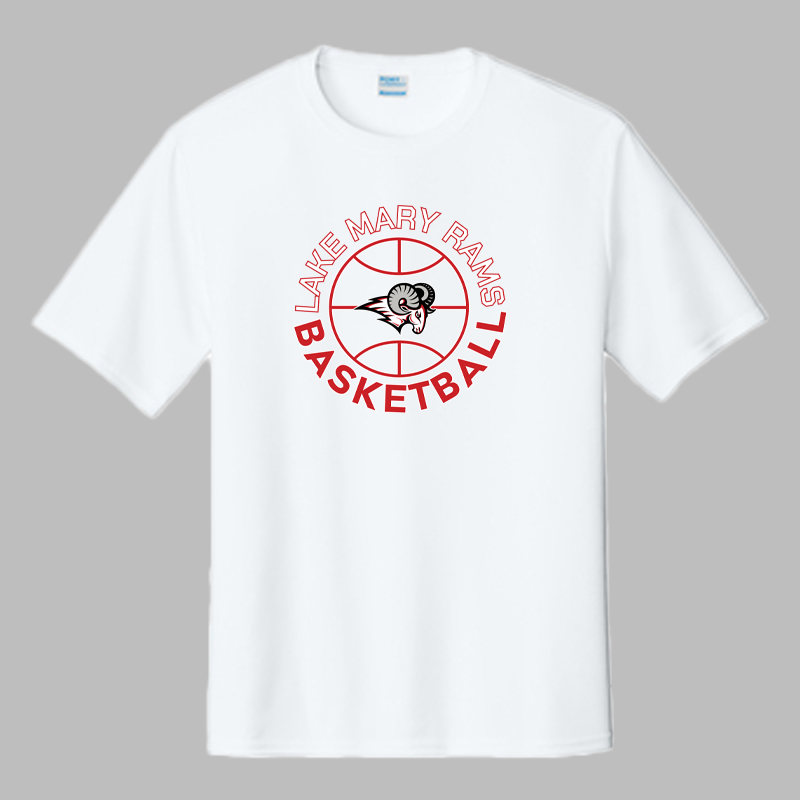Lake Mary Basketball Circle Tee
