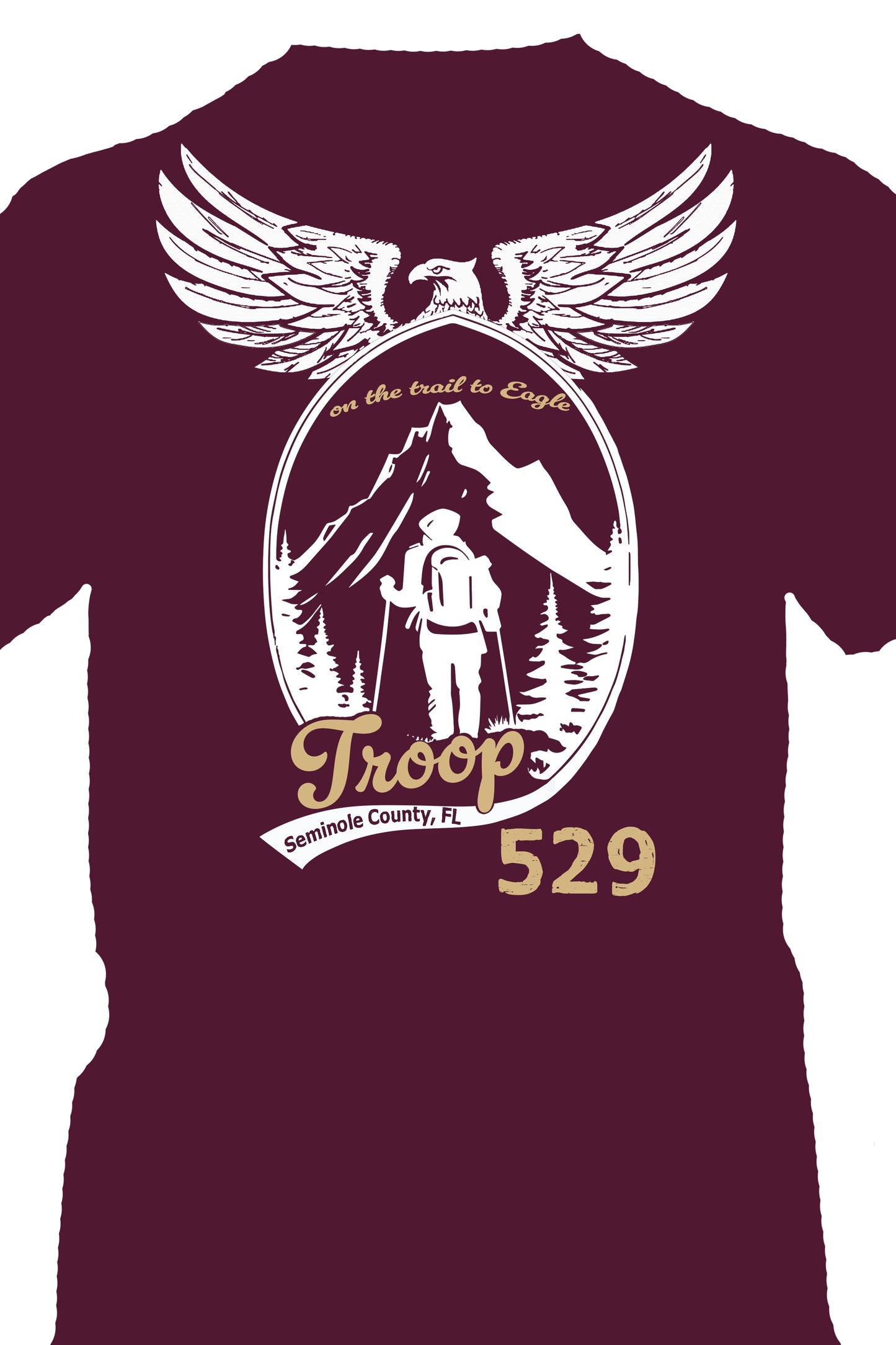 Troop-529 Trail to Eagle Tee