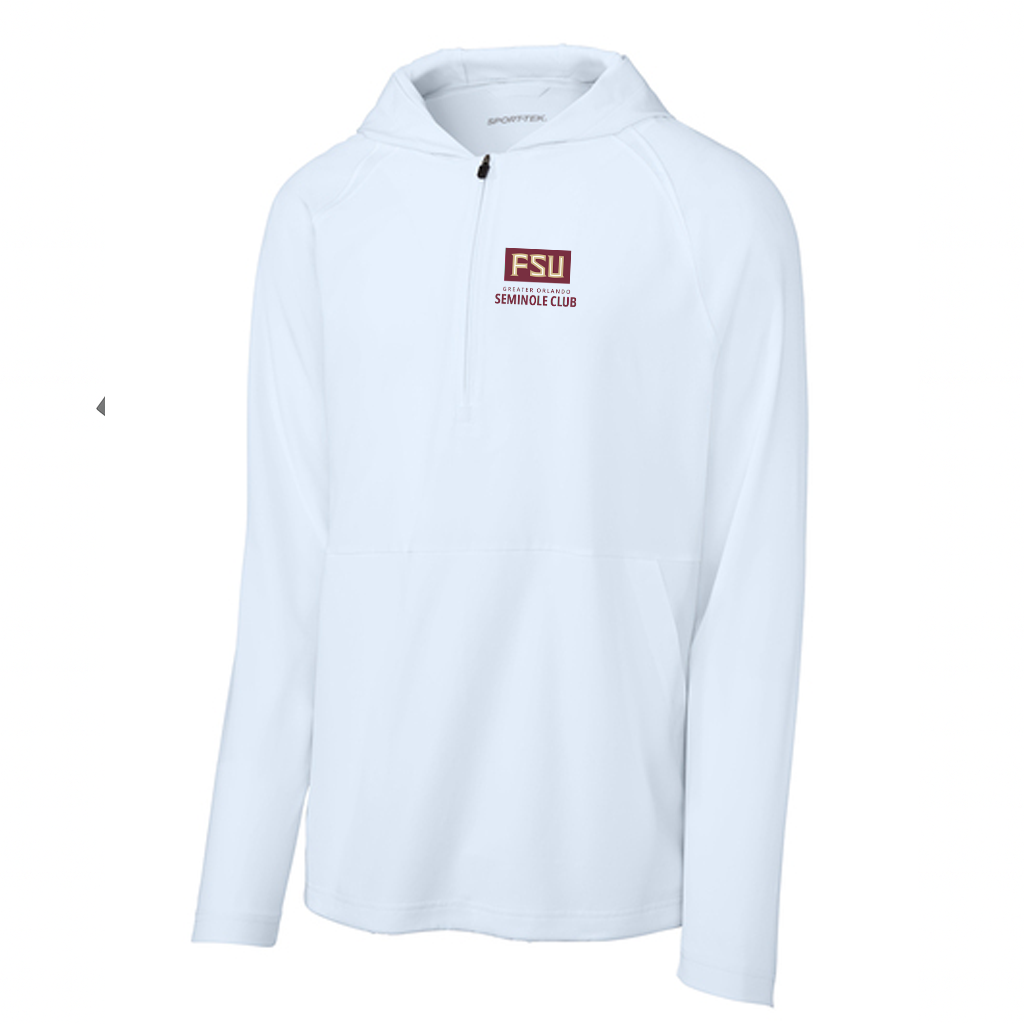 FSU Alumni Half Zip Hooded Jacket