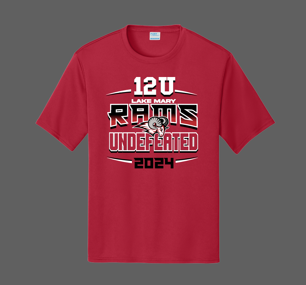 12U Lake Mary Rams UNDEFEATED