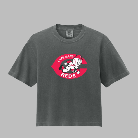 LMLL Reds Women's Heavyweight Boxy Tee