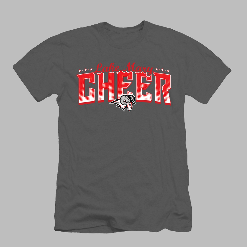 Lake Mary Cheer Script Tee
