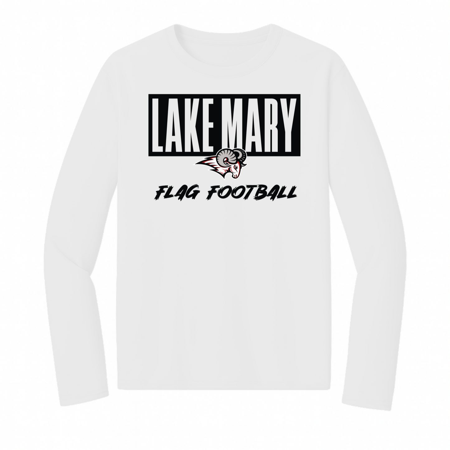 Lake Mary Flag Football Banner Long Sleeve
