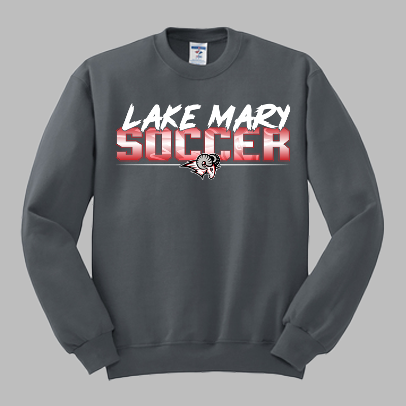 Lake Mary Soccer Ombre Crew Necks and Hoodie