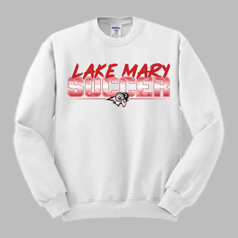 Lake Mary Soccer Ombre Crew Necks and Hoodie