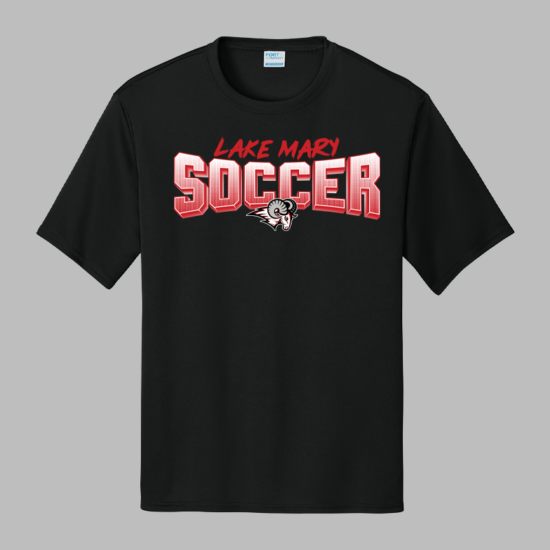 Lake Mary Soccer Block Tee