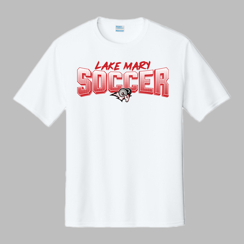 Lake Mary Soccer Block Tee