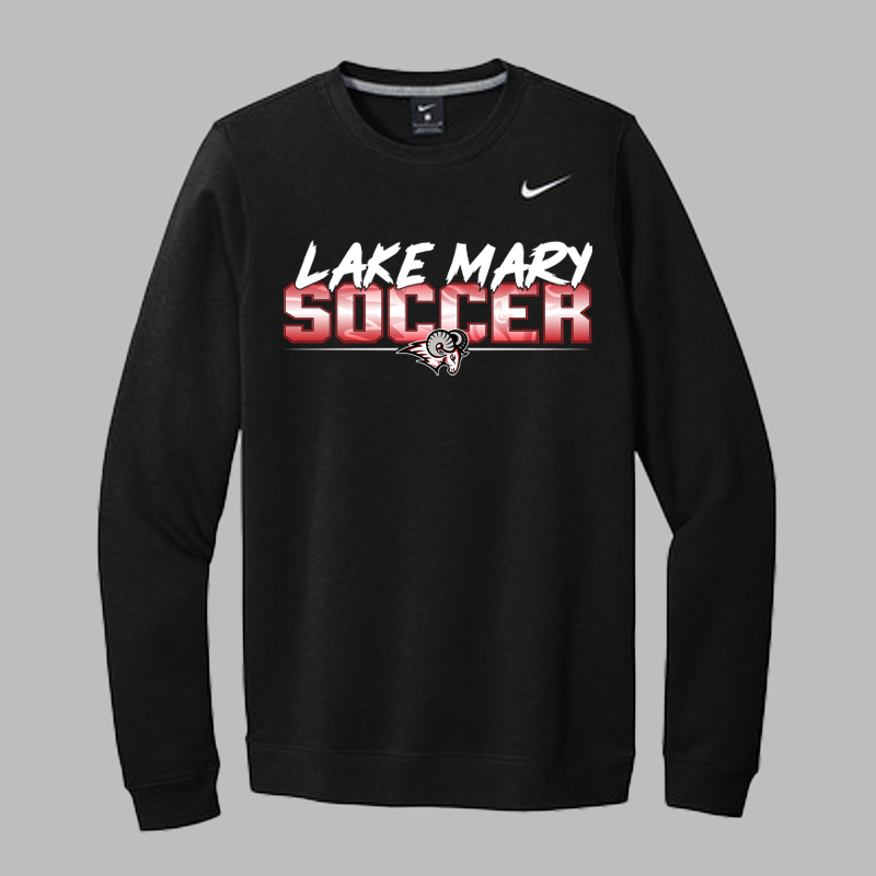 Lake Mary Soccer Ombre Crew Necks and Hoodie
