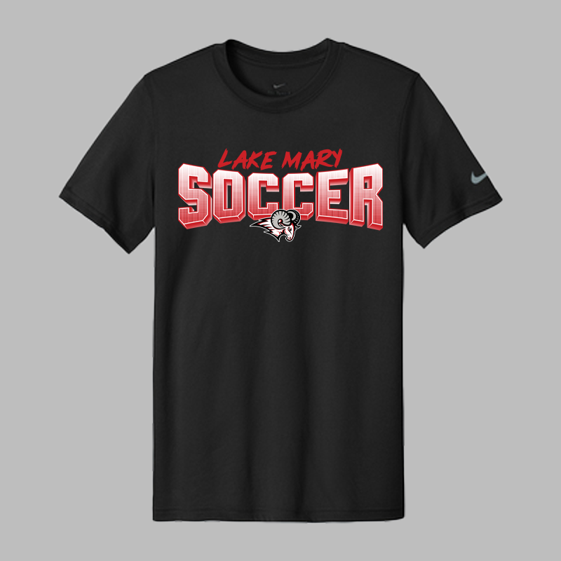 Lake Mary Soccer Block Tee