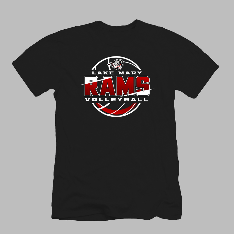 Lake Mary Rams Volleyball Tee