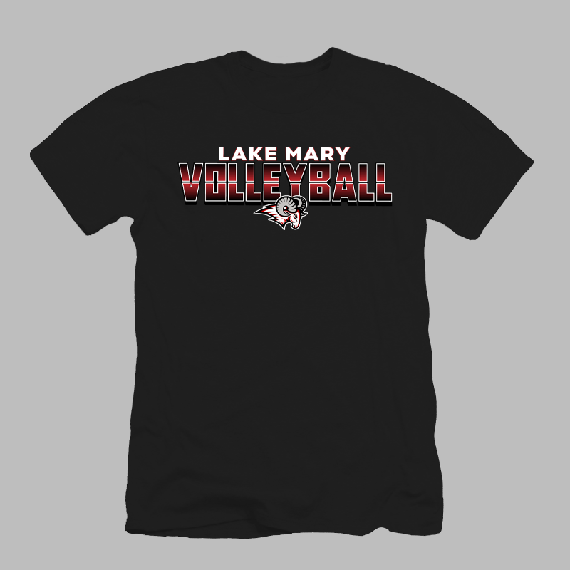 Lake Mary Volleyball Ombre Tee