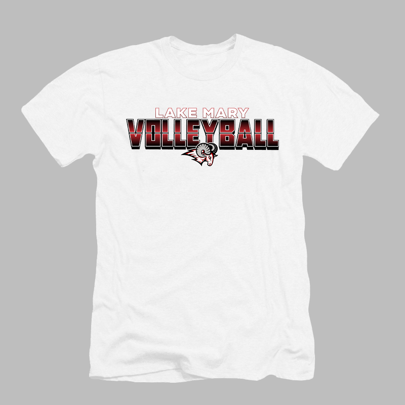 Lake Mary Volleyball Ombre Tee