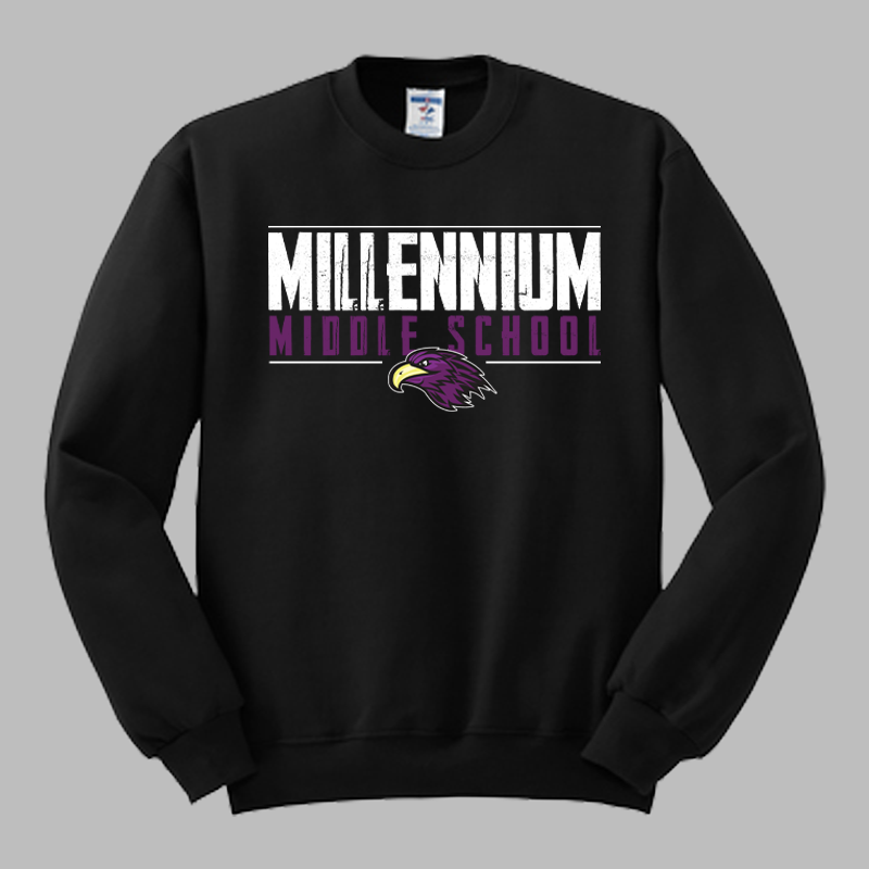 Millennium Falcons Stretched Text Hoodies