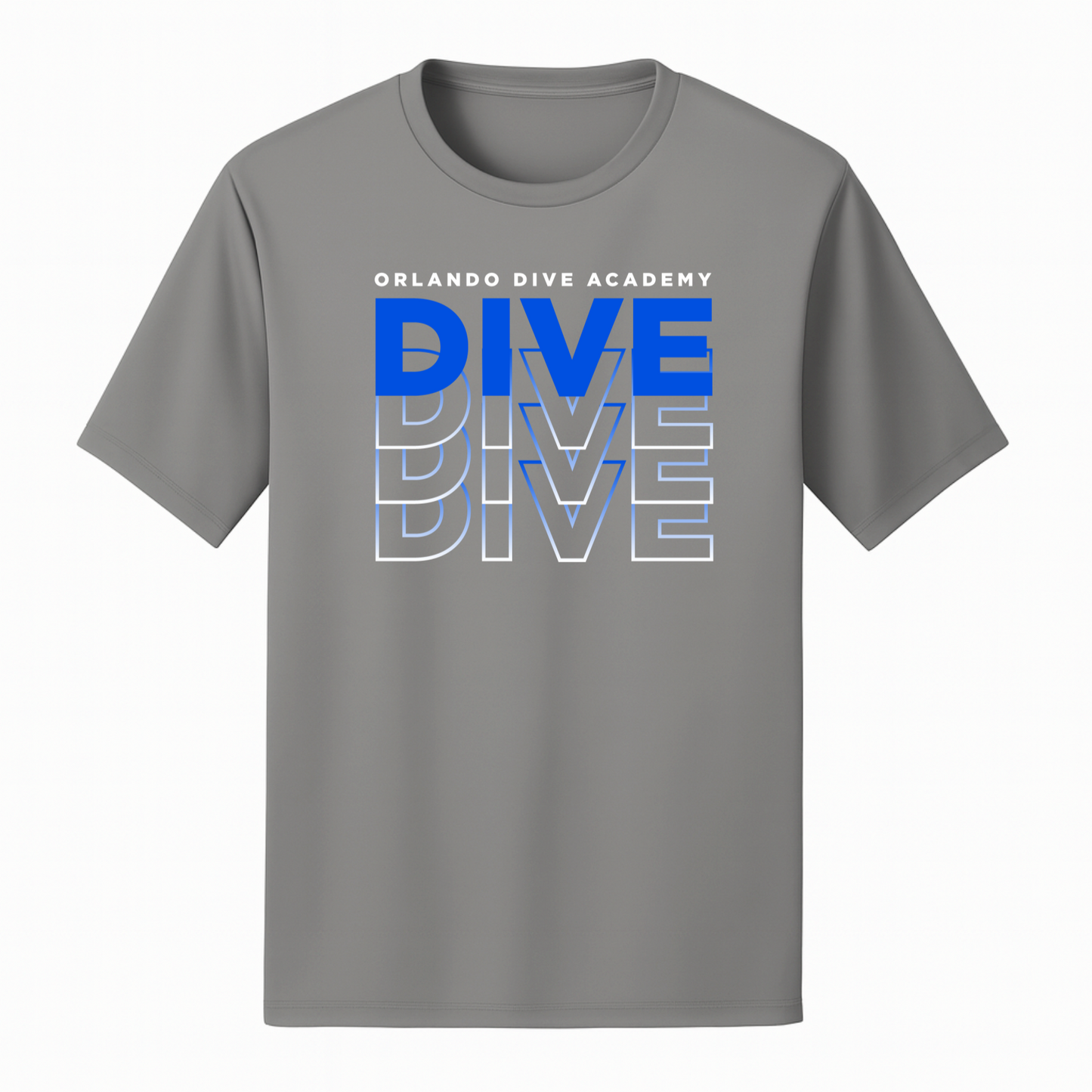 ODA Dive3x Blue - Short Sleeve