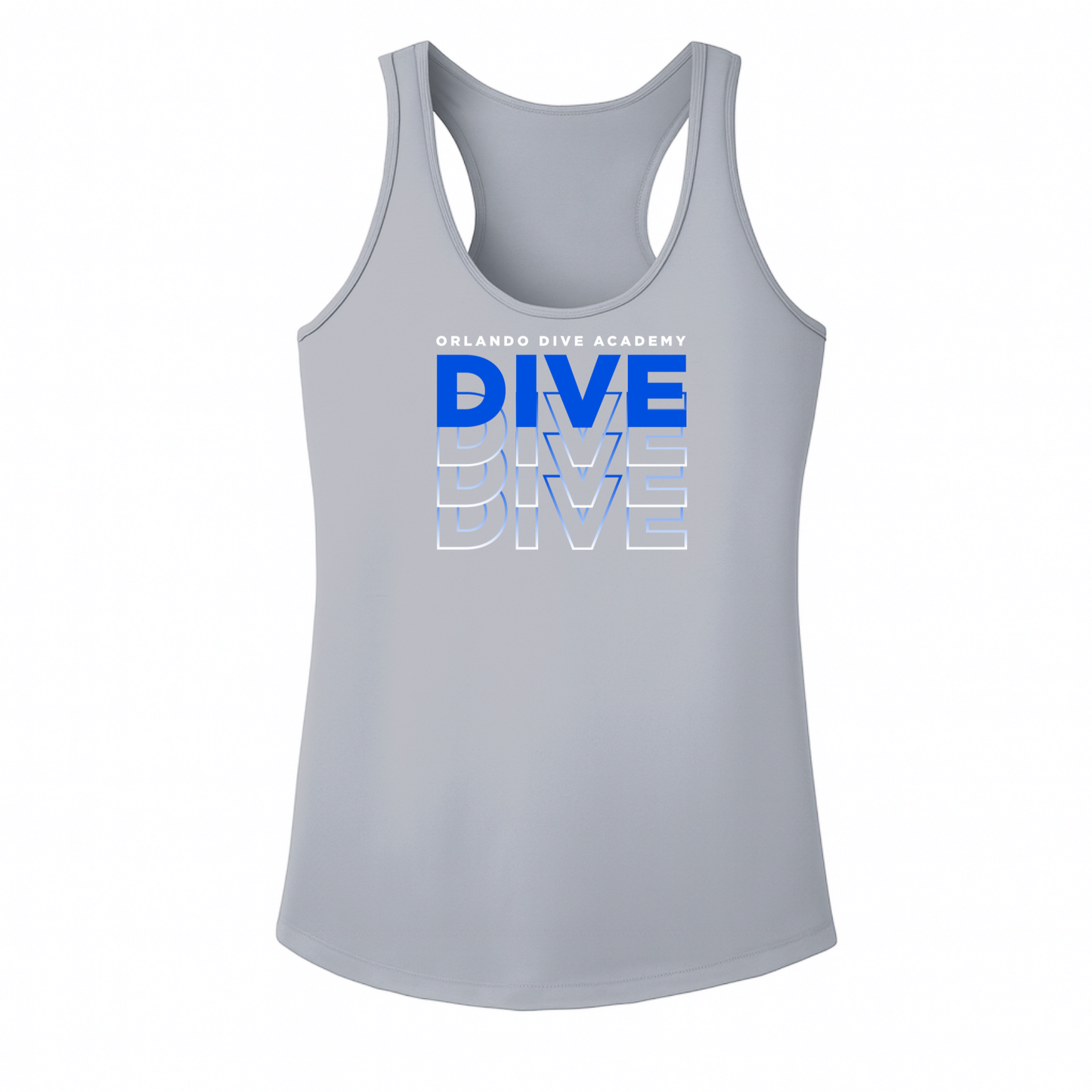 ODA Dive3X Ladies Racerback Tank