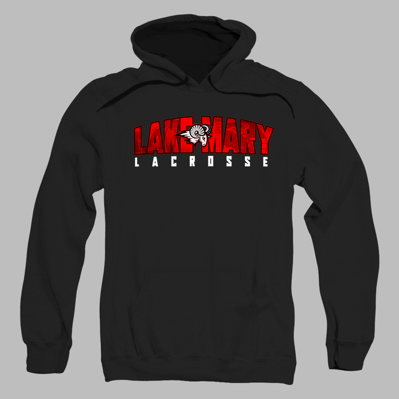 Rams Lacrosse Banner Hoodie