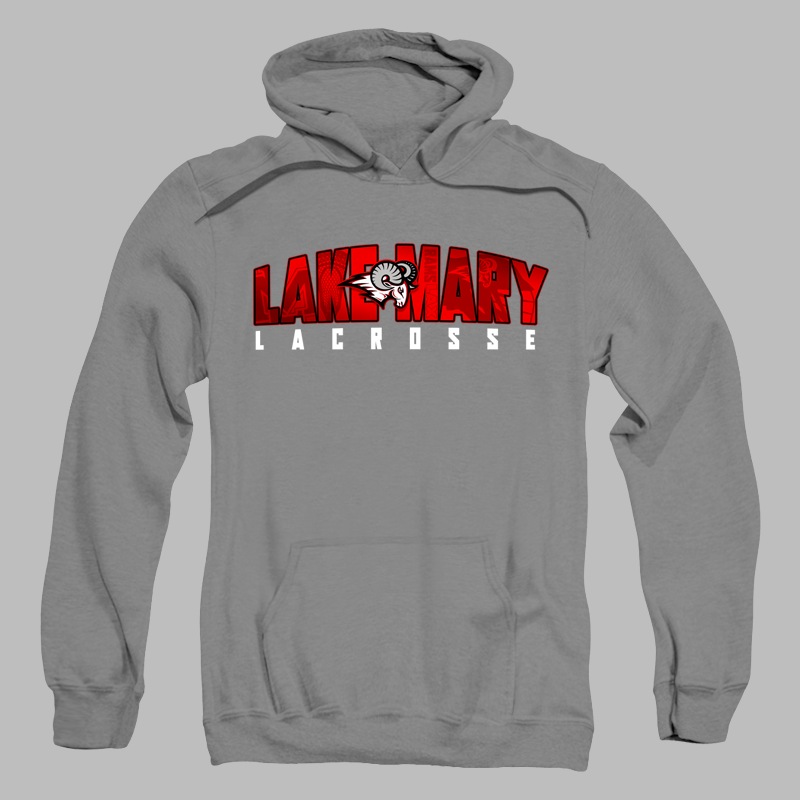 Rams Lacrosse Banner Hoodie