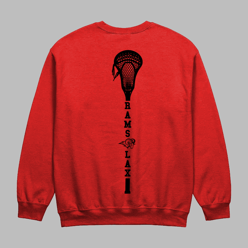 Rams Lacrosse Stick Crew Neck
