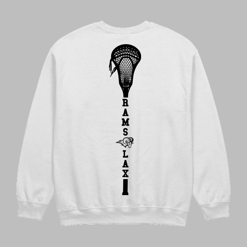 Rams Lacrosse Stick Crew Neck