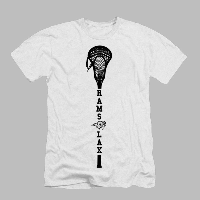 Rams Lacrosse Stick Tee