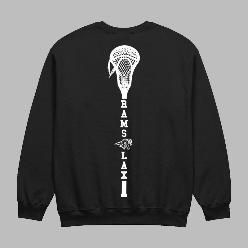 Rams Lacrosse Stick Crew Neck