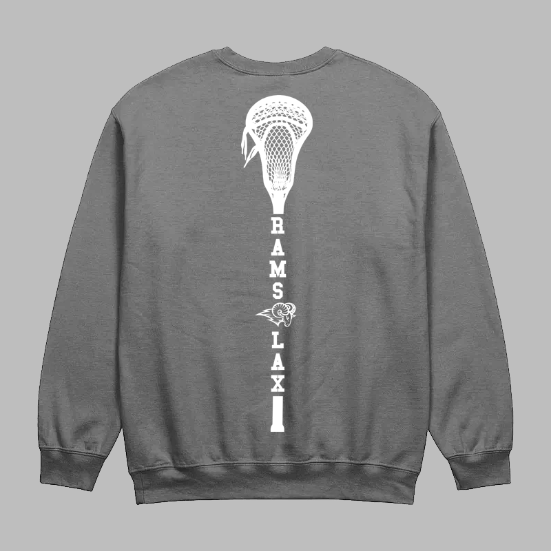 Rams Lacrosse Stick Crew Neck