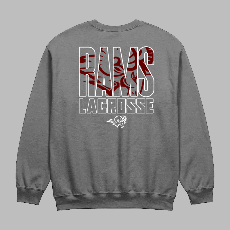 Lacrosse Block Inverse Crew Neck