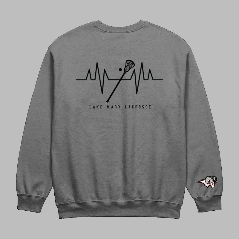 Lacrosse Heartbeat Crewneck