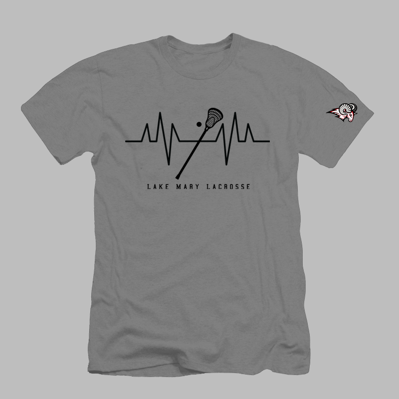 Lacrosse Heartbeat Tee