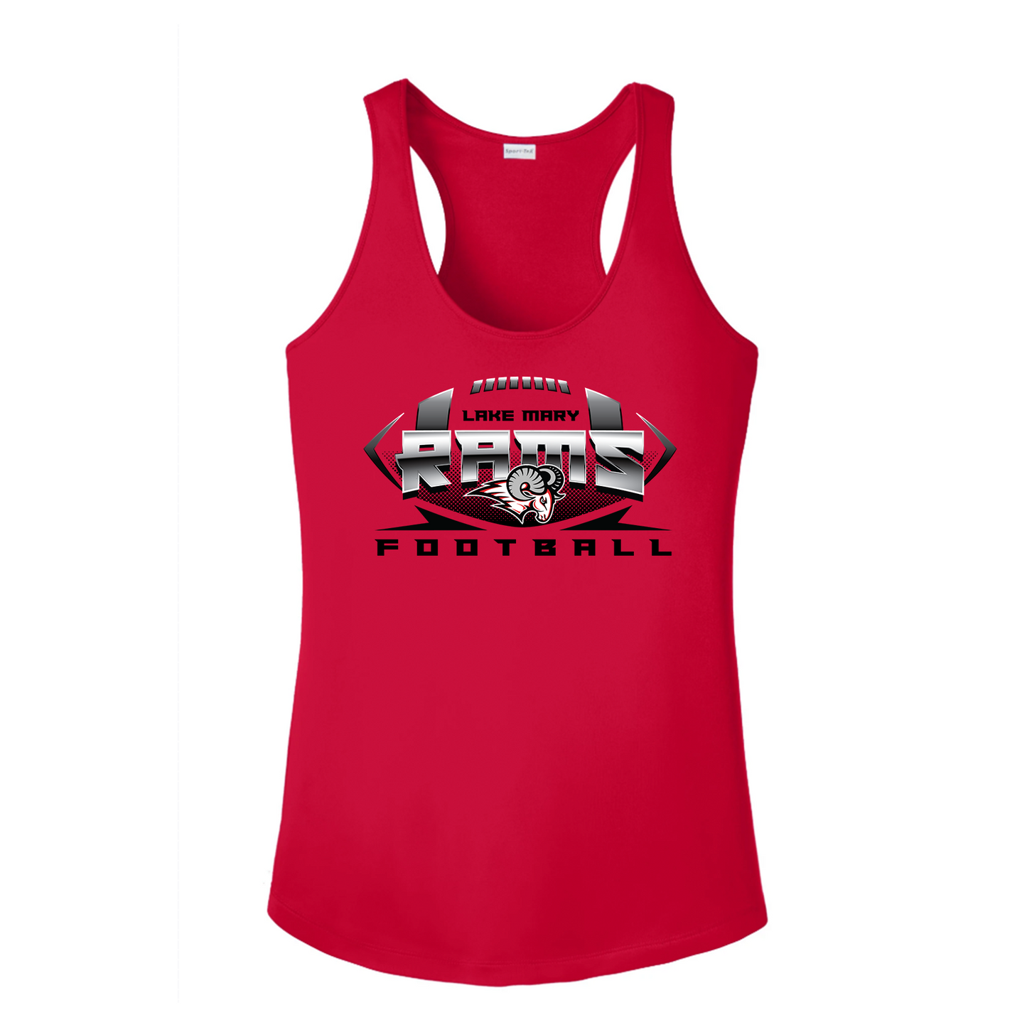 Rams Sponsor Racerback tank