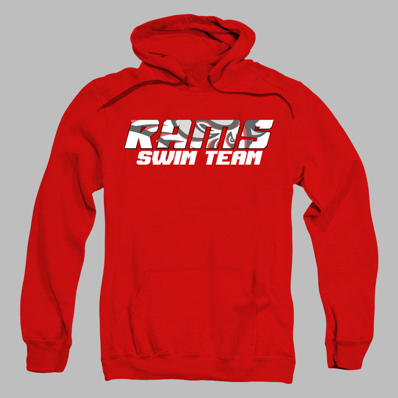 Rams Swim Team Hoodie