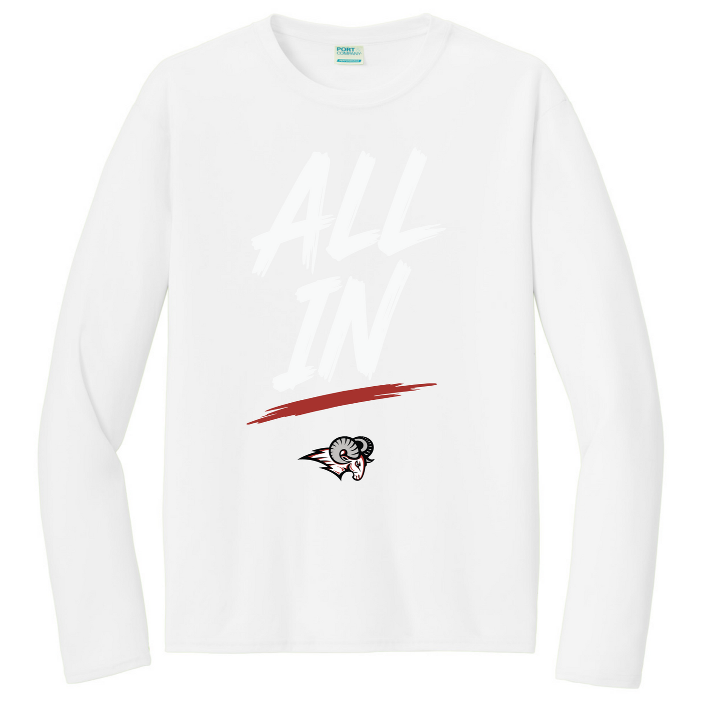 All In White Long Sleeve