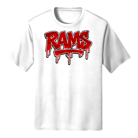 Rams Graffiti Tee