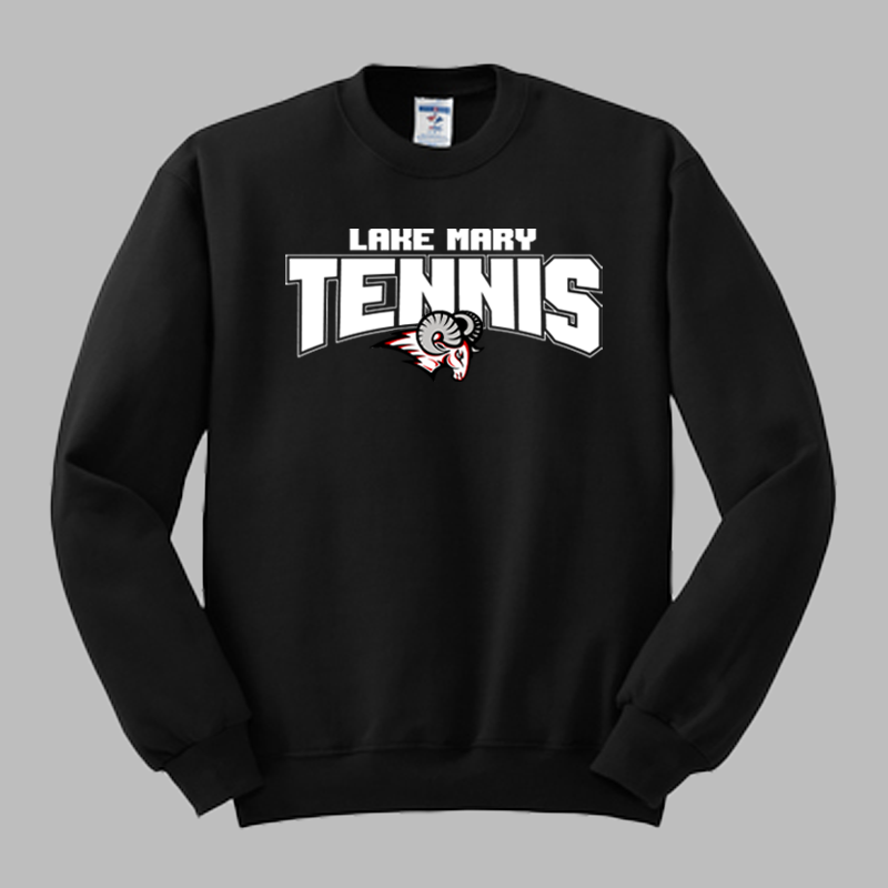 LMHS Tennis Banner Crewneck
