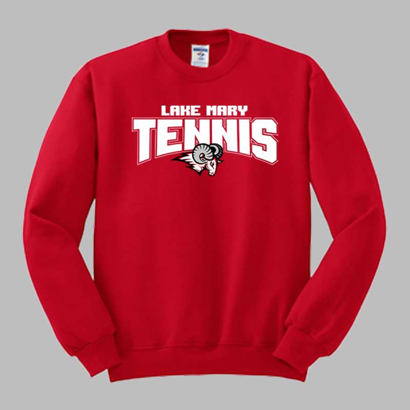 LMHS Tennis Banner Crewneck