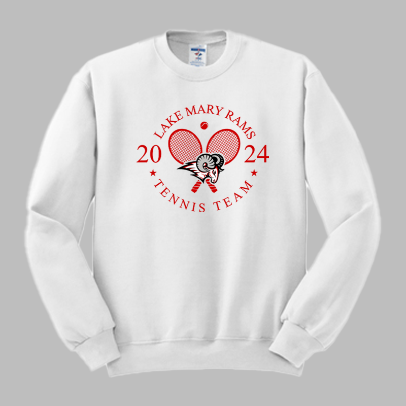LMHS Tennis Circle Crewneck