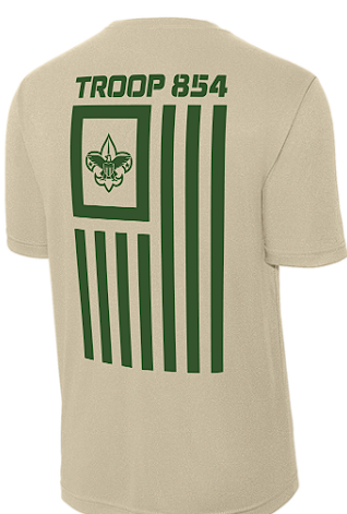 Troop-854 Flag Tee
